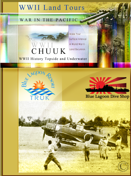 WWII Land Tours - Truk ... Chuuk, Micronesia